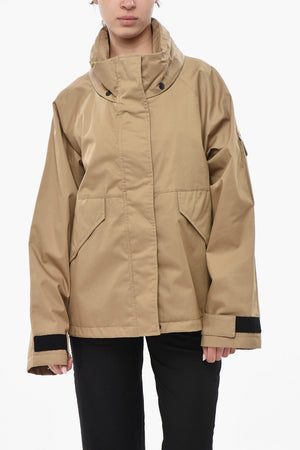 Solid-Color Jacket LILY with Removable Hood