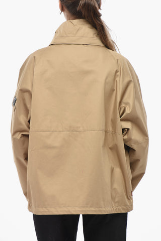 Solid-Color Jacket LILY with Removable Hood