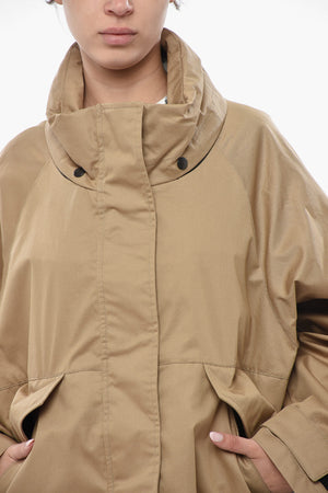 Solid-Color Jacket LILY with Removable Hood