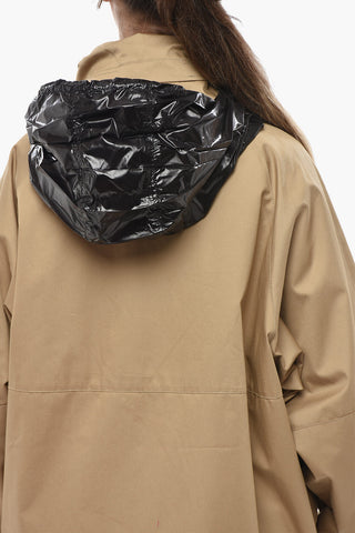 Solid-Color Jacket LILY with Removable Hood
