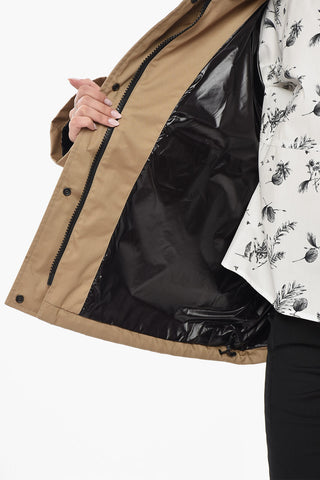 Solid-Color Jacket LILY with Removable Hood