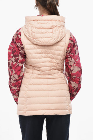 Quilted Down Jacket HIBISCUS Sleeveless