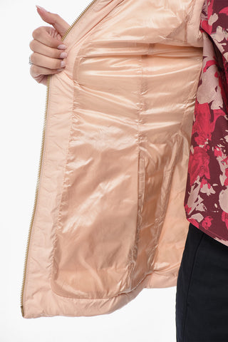 Quilted Down Jacket HIBISCUS Sleeveless