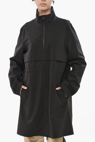 Trench PEQUEA in Nylon con Chiusura Zip 