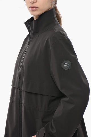 Trench PEQUEA in Nylon con Chiusura Zip 