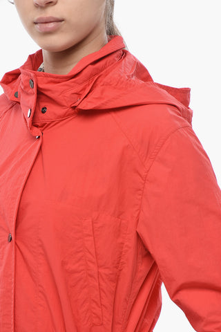 Nylon Coat TICKSEED with Removable Hood