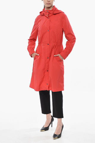 Nylon Coat TICKSEED with Removable Hood