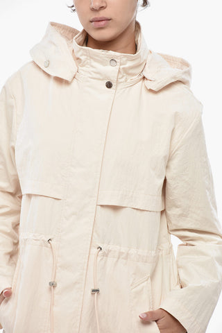 Solid-Color Parka BRIAR With Removable Hood