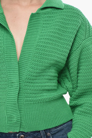 Cardigan Crop NOVA in Puro Cotone