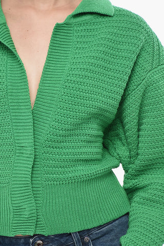 Cardigan Crop NOVA in Puro Cotone