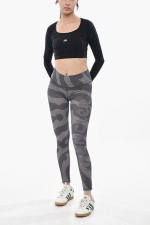 SALEHE BEMBURY Camouflage-Print Leggings