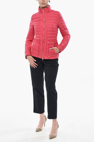 Gesteppte Jacke HIBISCUS mit goldenem Reißverschluss