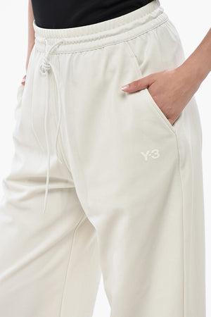 Cropped Fit Joggers With Ankle Drawstring
