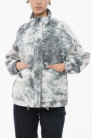 Jacke HAZLE aus Baumwollmischung mit Tie-Dye-Effekt