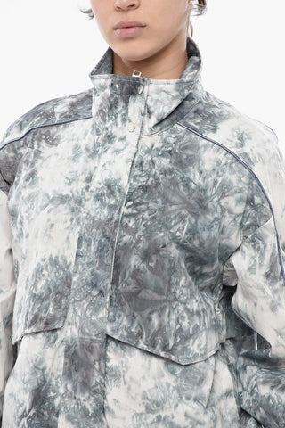 Jacke HAZLE aus Baumwollmischung mit Tie-Dye-Effekt