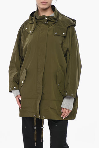 Solid-Color Jacket SUMMER With Removable Hood
