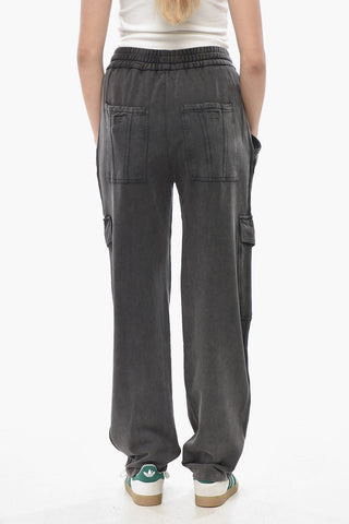 ETOILE Brushed-Cotton Cargo Joggers PEORANA