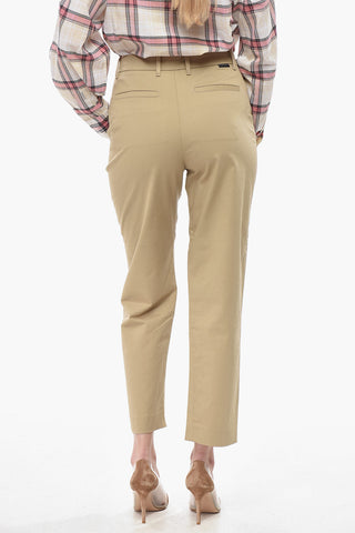 Baumwoll-Chinos Mit Regulärer Taille
