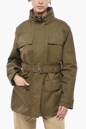 Cotton Utility Jacket HAVICE with Belt