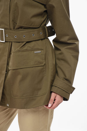 Cotton Utility Jacket HAVICE with Belt