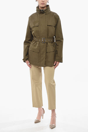 Cotton Utility Jacket HAVICE with Belt