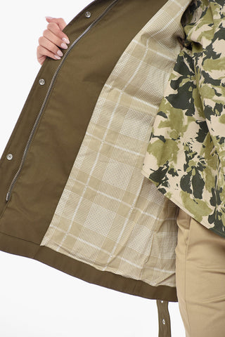 Utility-Jacke HAVICE aus Baumwolle mit Gürtel