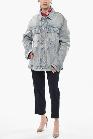 LIBRARY Denim Utility-Jacke UNISEX D-RILEY