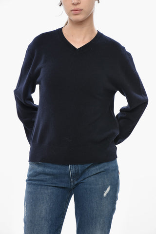 Pullover Aus Reinem Kaschmir Mit V-Ausschnitt