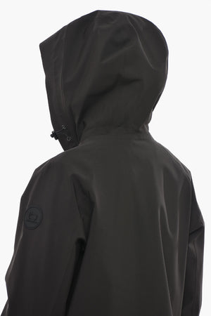 Nylon Stretch Jacket COMMUTING With Zip And Velcro Closure