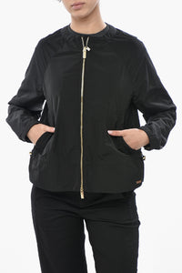 Light Bomber Jacket CITY with Gold-Effect Zip Closure