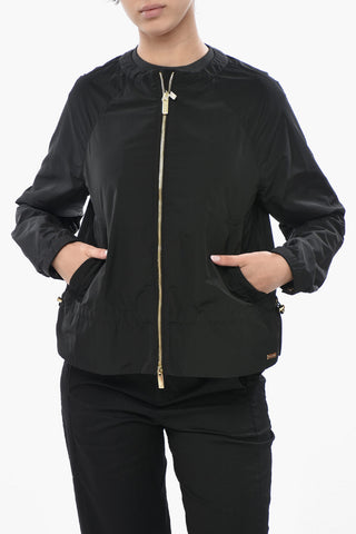 Light Bomber Jacket CITY with Gold-Effect Zip Closure