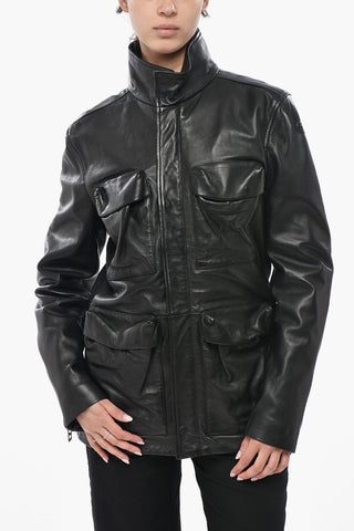 Leather Utility Jacket UNISEX L-GAST