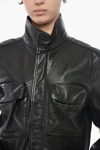 Leather Utility Jacket UNISEX L-GAST