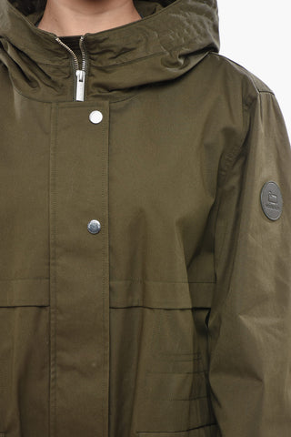 Parka Utility HAVICE in Cotone con Patch Logo
