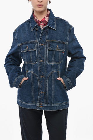 LIBRARY 데님 유틸리티 재킷 UNISEX D-RILEY