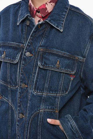 LIBRARY Denim Utility Jacket UNISEX D-RILEY
