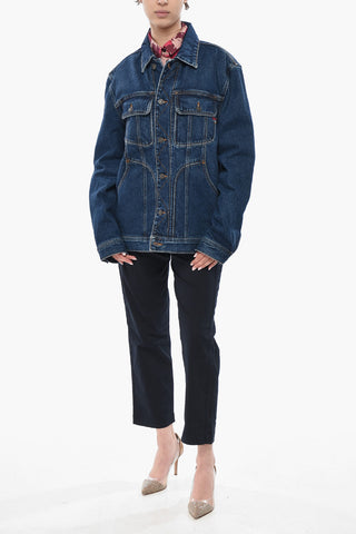 LIBRARY 데님 유틸리티 재킷 UNISEX D-RILEY