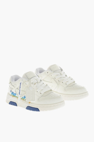 Sneakers OUT OF OFFICE FOR WALKING in Pelle con Stampa a Contrasto