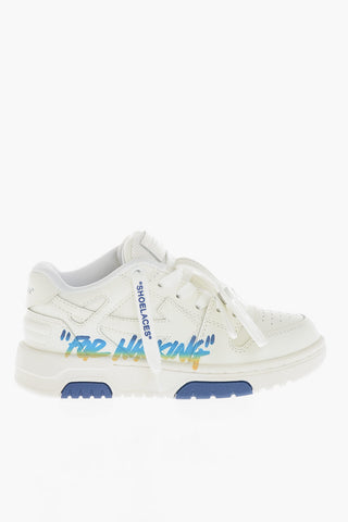 Sneakers OUT OF OFFICE FOR WALKING in Pelle con Stampa a Contrasto