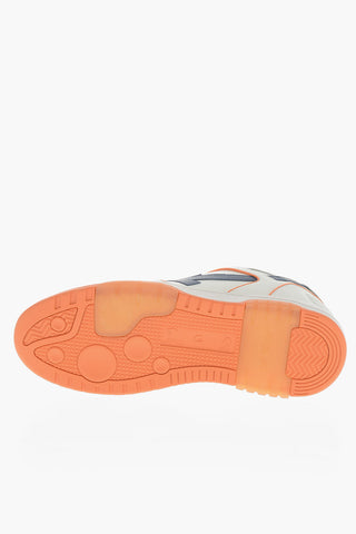Niedrige Sneaker OUT OF OFFICE OUTLINED aus Leder