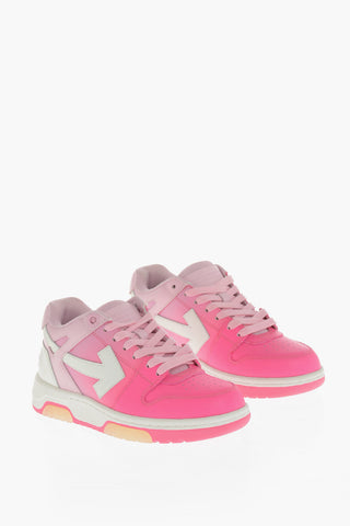 Ombre Leather Low-Top Sneakers OUT OF OFFICE