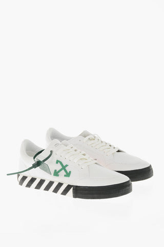 로우 캔버스 스니커즈 VULCANIZED 대비 디테일