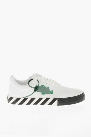 로우 캔버스 스니커즈 VULCANIZED 대비 디테일