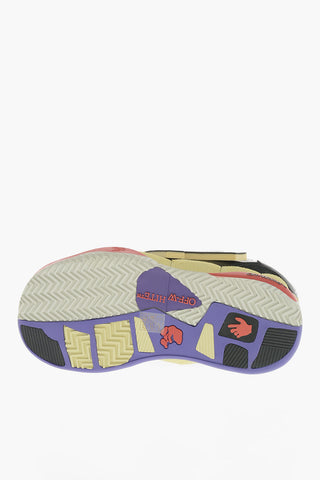 Leather Low-Top Sneakers PUZZLE COUTURE in Solid Color