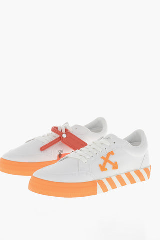 Low-Top-Sneaker VULCANIZED aus Canvas mit kontrastierenden Details