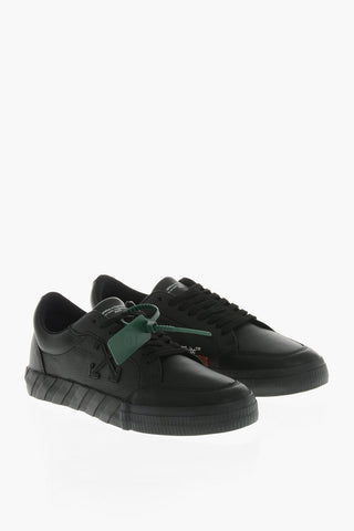 Sneakers Basse VULCANIZED in Pelle Martellata 
