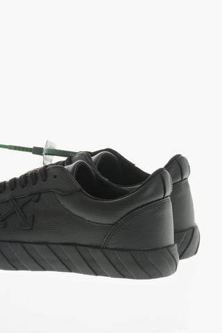 Sneakers Basse VULCANIZED in Pelle Martellata 