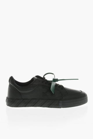 Sneakers Basse VULCANIZED in Pelle Martellata 
