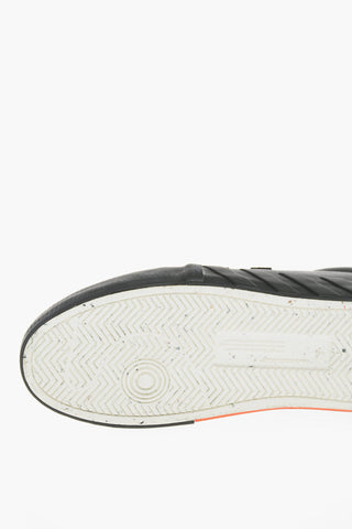 Sneakers Basse VULCANIZED in Pelle Martellata 