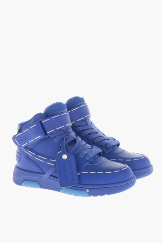 Sneakers Alte SARTORIAL STITCHING in Pelle a Tinta Unita